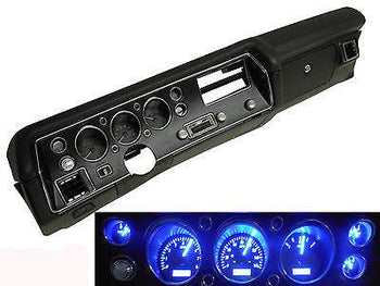 1970-1972 Chevelle SS Dash Kit Complete HDX Gauges Dakota Digital